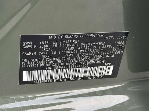 New 2026 Subaru Crosstrek 2.5i Limited w/ Crosstrek Mirror Package image 15