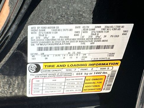 Certified 2024 Ford Expedition Limited RWD image 33