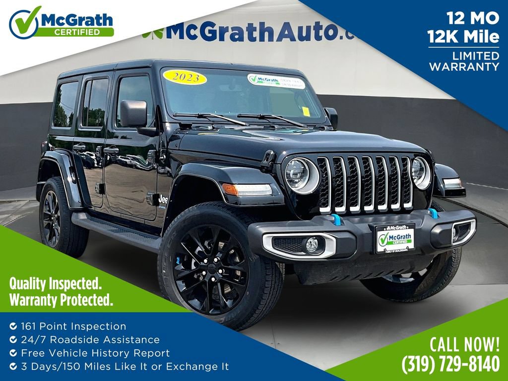 Used 2023 Jeep Wrangler Unlimited Sahara w/ Dual Top Group AWD/4WD image 1
