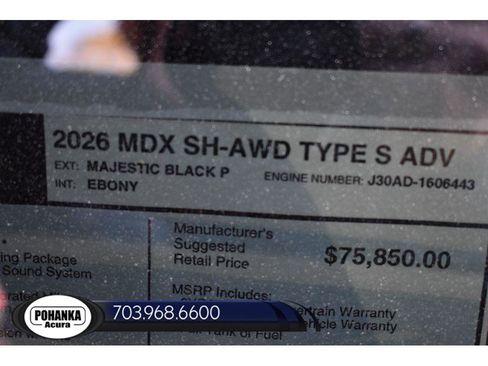 New 2026 Acura MDX Type S image 40