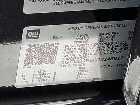 Used 2024 Chevrolet Silverado 1500 High Country AWD/4WD image 26