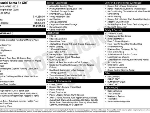 Used 2023 Hyundai Santa Fe XRT FWD image 3