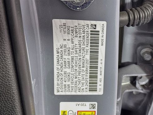 Certified 2024 Honda Civic Touring image 33