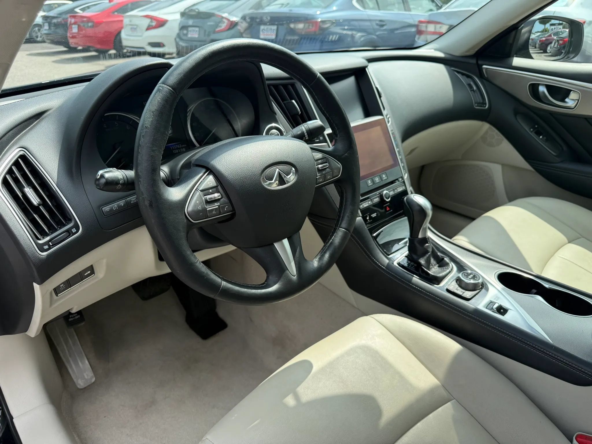 Used 2015 INFINITI Q50 Premium w/ All Weather Package AWD/4WD image 13