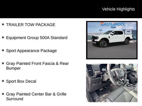 New 2025 Ford Ranger Lariat w/ Trailer Tow Package image 7