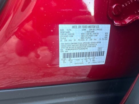 New 2026 Ford Explorer Platinum w/ LUX Leather Package image 30