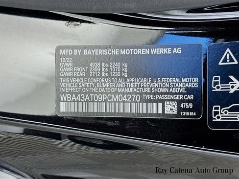 Used 2023 BMW 430i xDrive Convertible w/ M Sport Package image 16