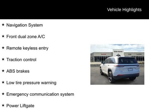 New 2026 Jeep Grand Cherokee Limited w/ Limited Altitude Package image 8