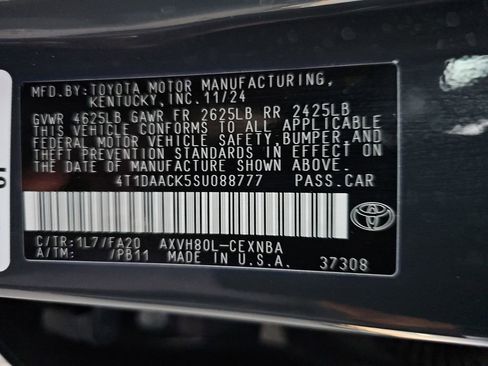 Certified 2025 Toyota Camry LE image 23