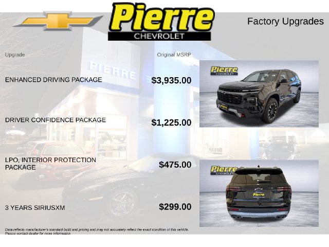 New 2026 Chevrolet Traverse Z71 w/ Enhanced Driving Package AWD/4WD image 14