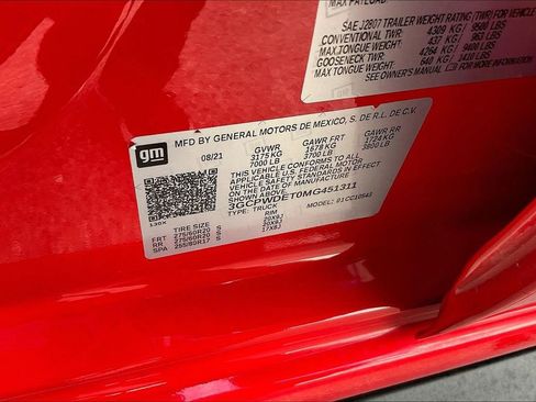 Used 2021 Chevrolet Silverado 1500 RST w/ LPO, Dark Essentials Package RWD image 16