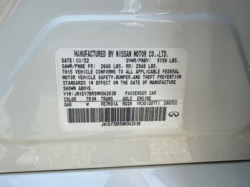 Used 2022 INFINITI Q50 Luxe w/ Cargo Package image 35