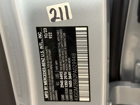 Used 2023 Mercedes-Benz EQE 350+ SUV image 28