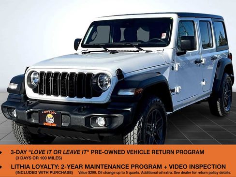 Used 2024 Jeep Wrangler Unlimited Sport AWD/4WD image 1