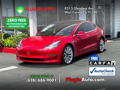 Used 2018 Tesla Model 3 Long Range AWD/4WD image 2