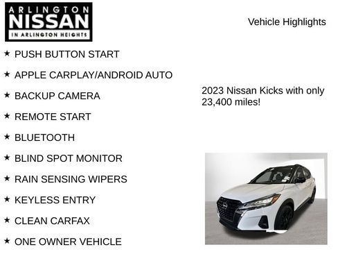 Used 2023 Nissan Kicks SR w/ SR Premium Package FWD image 8