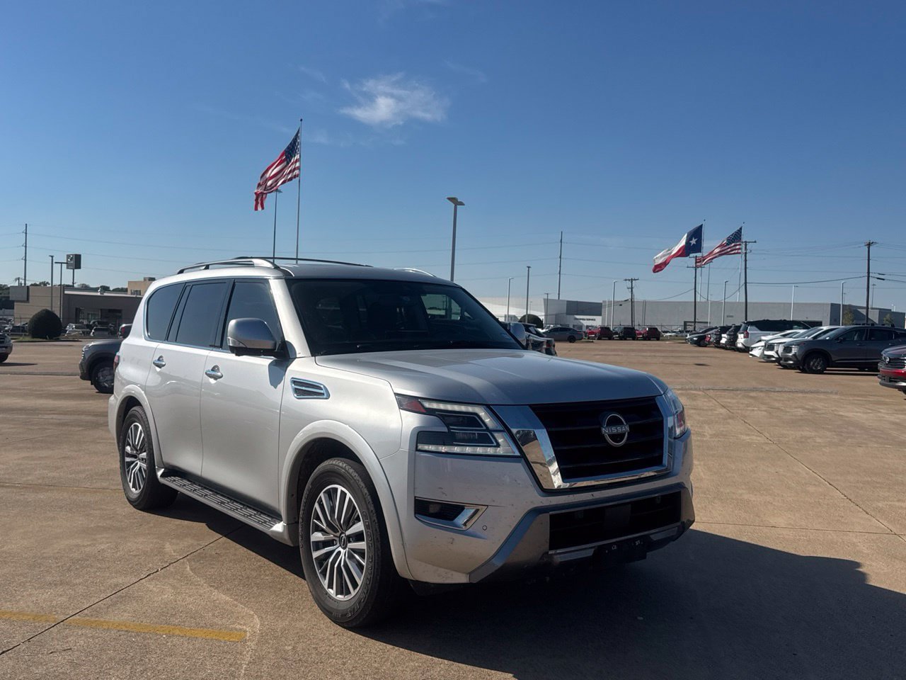 Certified 2023 Nissan Armada SL w/ Captain's Chairs Package AWD/4WD image 1