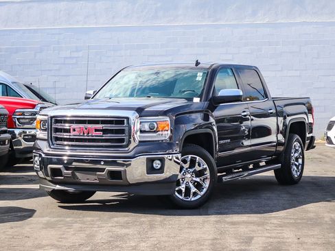 Used 2014 GMC Sierra 1500 SLT w/ SLT Crew Cab Value Package RWD image 1