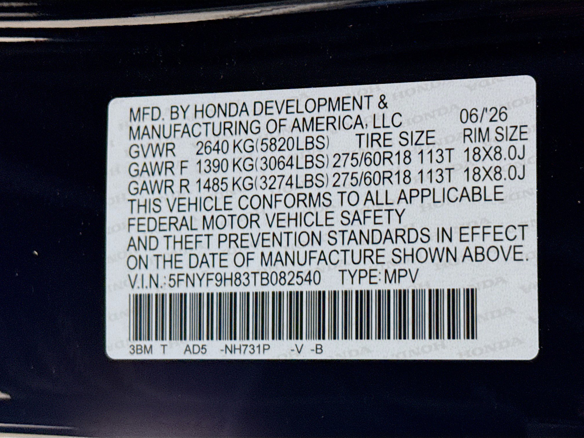 New 2026 Honda Passport TrailSport Elite image 40
