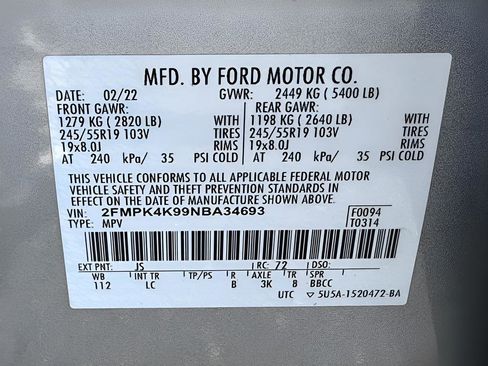 Used 2022 Ford Edge Titanium AWD/4WD image 46