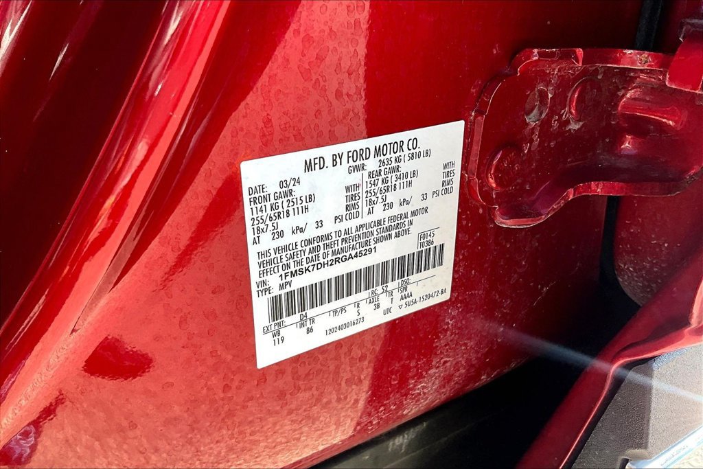 Used 2024 Ford Explorer XLT RWD image 20