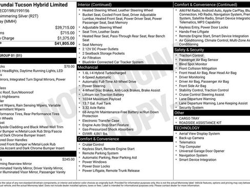 Used 2024 Hyundai Tucson Limited AWD/4WD image 26