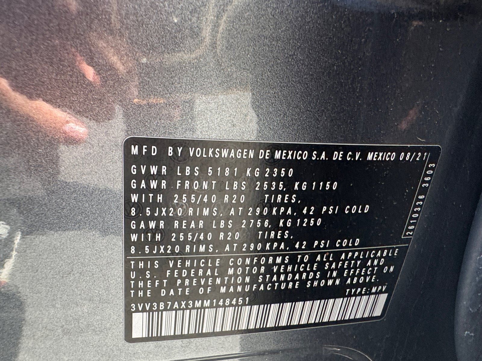 Used 2021 Volkswagen Tiguan S FWD image 18