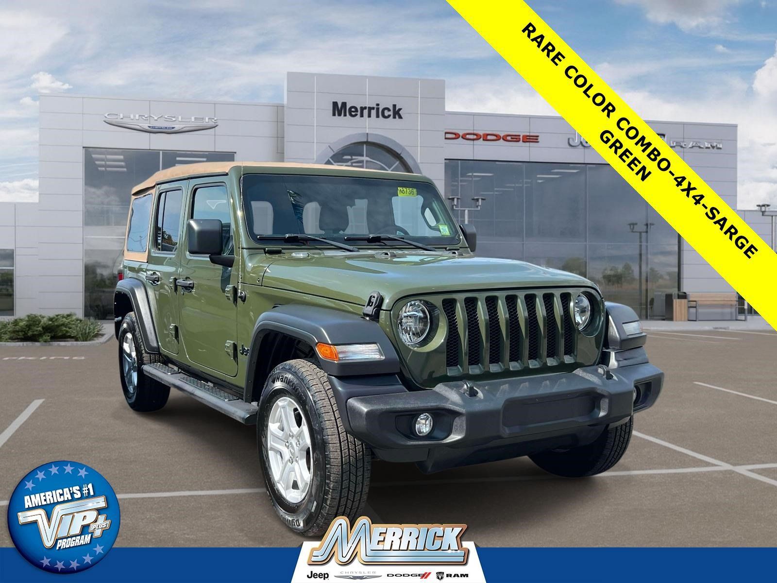 Used 2021 Jeep Wrangler Unlimited Sport AWD/4WD image 1