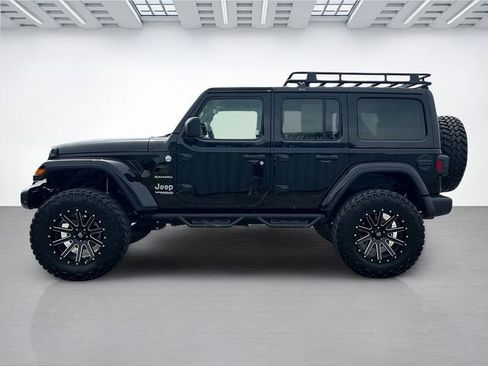 Used 2020 Jeep Wrangler Unlimited Sahara w/ Uconnect 4C Nav & Sound Group AWD/4WD image 7