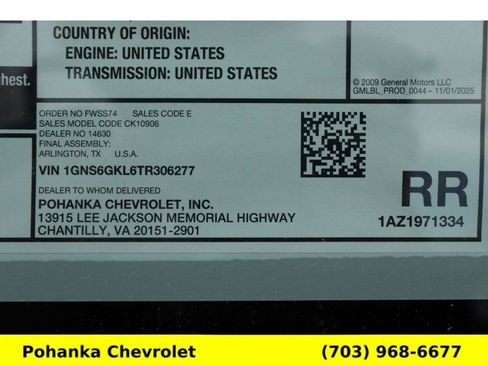 New 2026 Chevrolet Suburban High Country AWD/4WD image 29