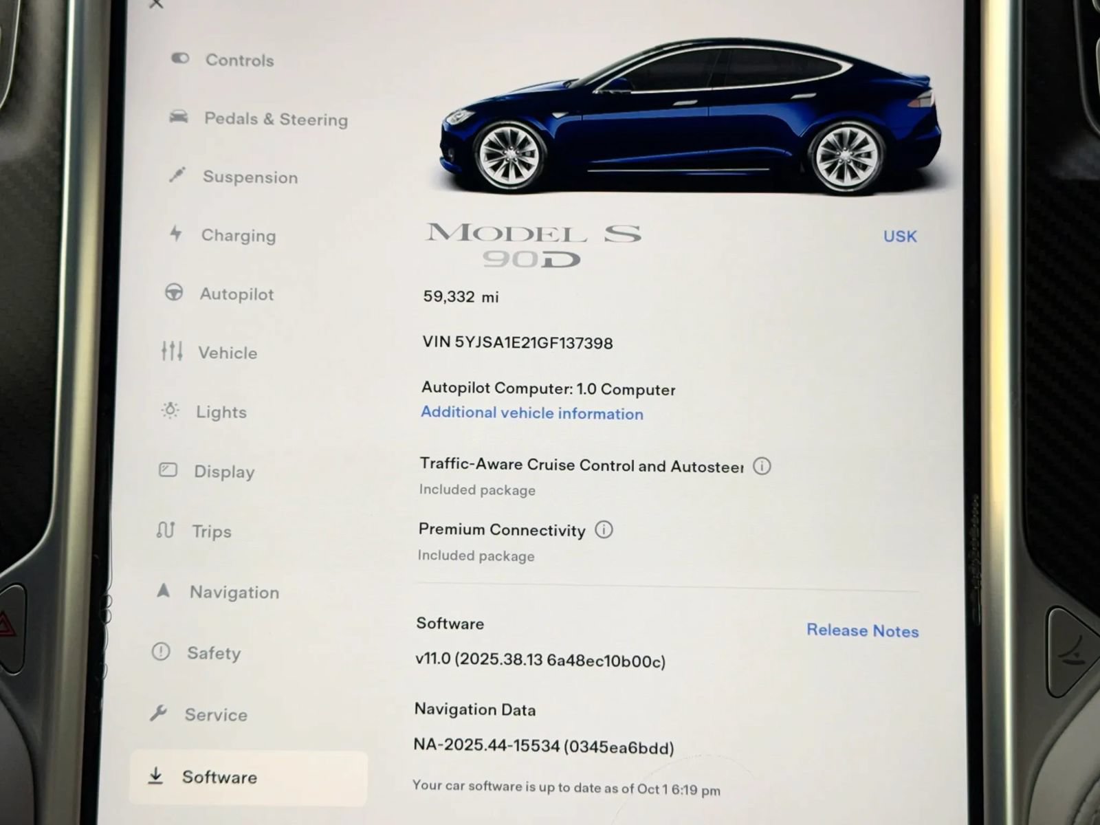 Used 2016 Tesla Model S 90D AWD/4WD image 19