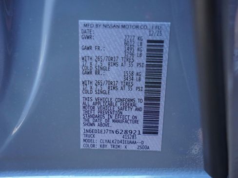 New 2026 Nissan Frontier Pro-X image 27