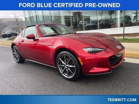 Used 2020 MAZDA MX-5 Miata RF Grand Touring RWD image 1