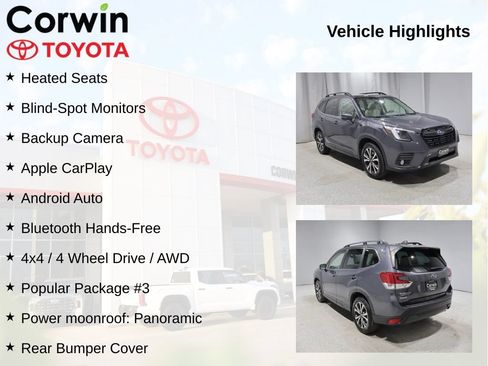 Used 2023 Subaru Forester Limited w/ Popular Package #3 AWD/4WD image 11