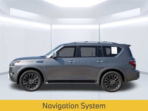 Used 2024 Nissan Armada Platinum w/ Captain's Chairs Package RWD image 2