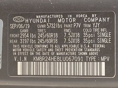 Used 2020 Hyundai Palisade SEL FWD image 32