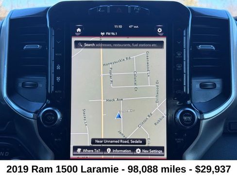 Used 2019 RAM 1500 Laramie image 19