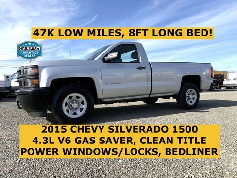 Used 2015 Chevrolet Silverado 1500 W/T w/ WT Fleet Convenience Package RWD image 1