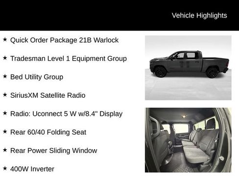 Used 2025 RAM 1500 Warlock AWD/4WD image 27