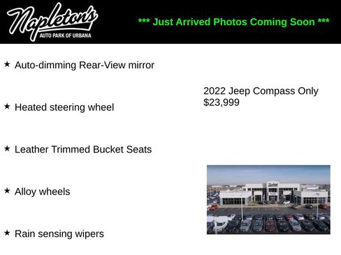 Used 2022 Jeep Compass Limited w/ Sun and Sound Group image 3