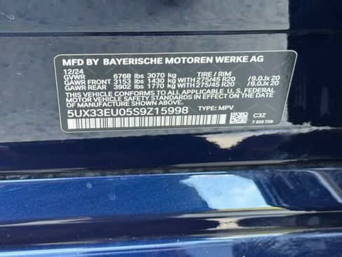 Used 2025 BMW X5 M60i AWD/4WD image 53