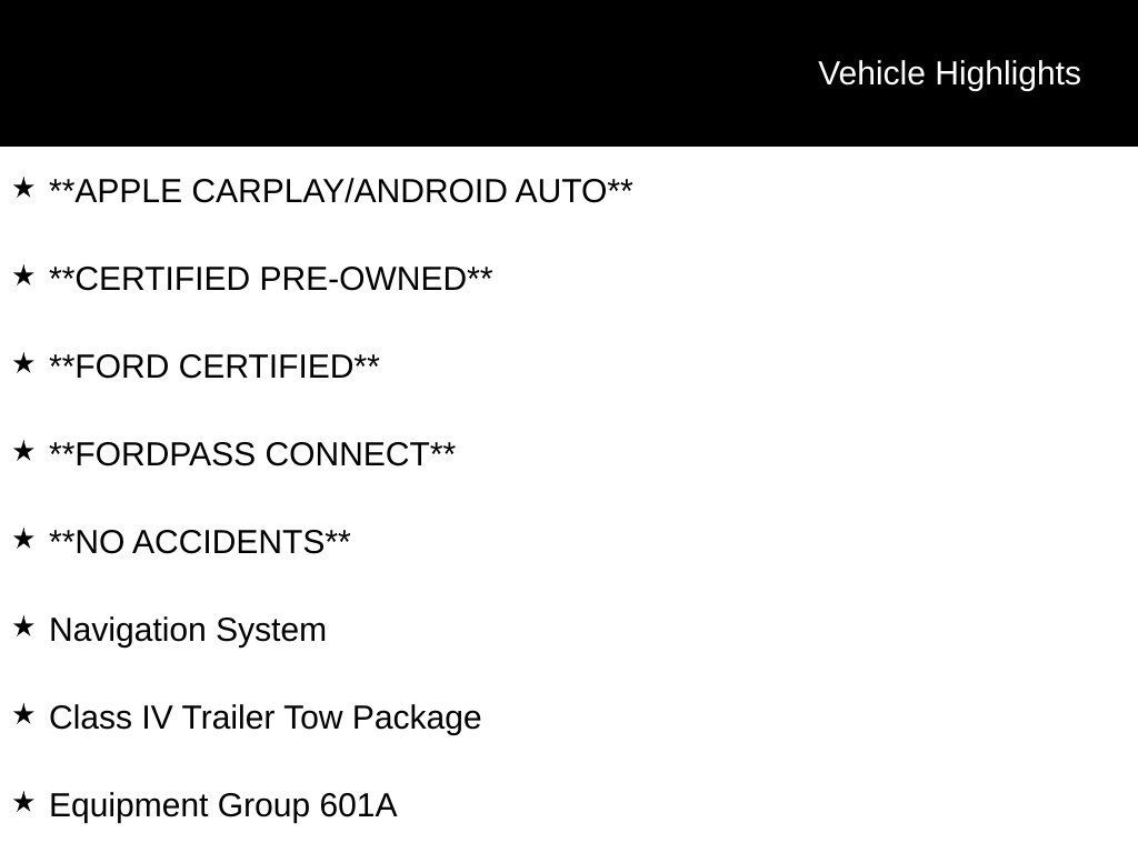 Certified 2024 Ford Explorer Platinum w/ Technology Package AWD/4WD image 10