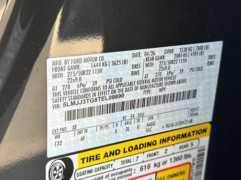 New 2026 Lincoln Navigator L Black Label AWD/4WD image 29