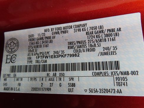 Used 2023 Ford F150 XLT w/ Equipment Group 302A High image 53