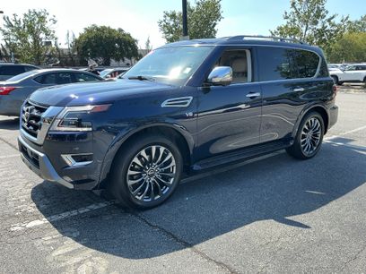 Certified 2022 Nissan Armada Platinum w/ Captain's Chairs Package
