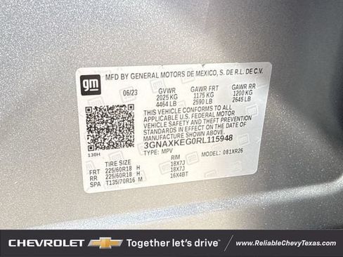 Used 2024 Chevrolet Equinox LT FWD image 33