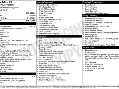 Used 2023 Kia Seltos LX image 9