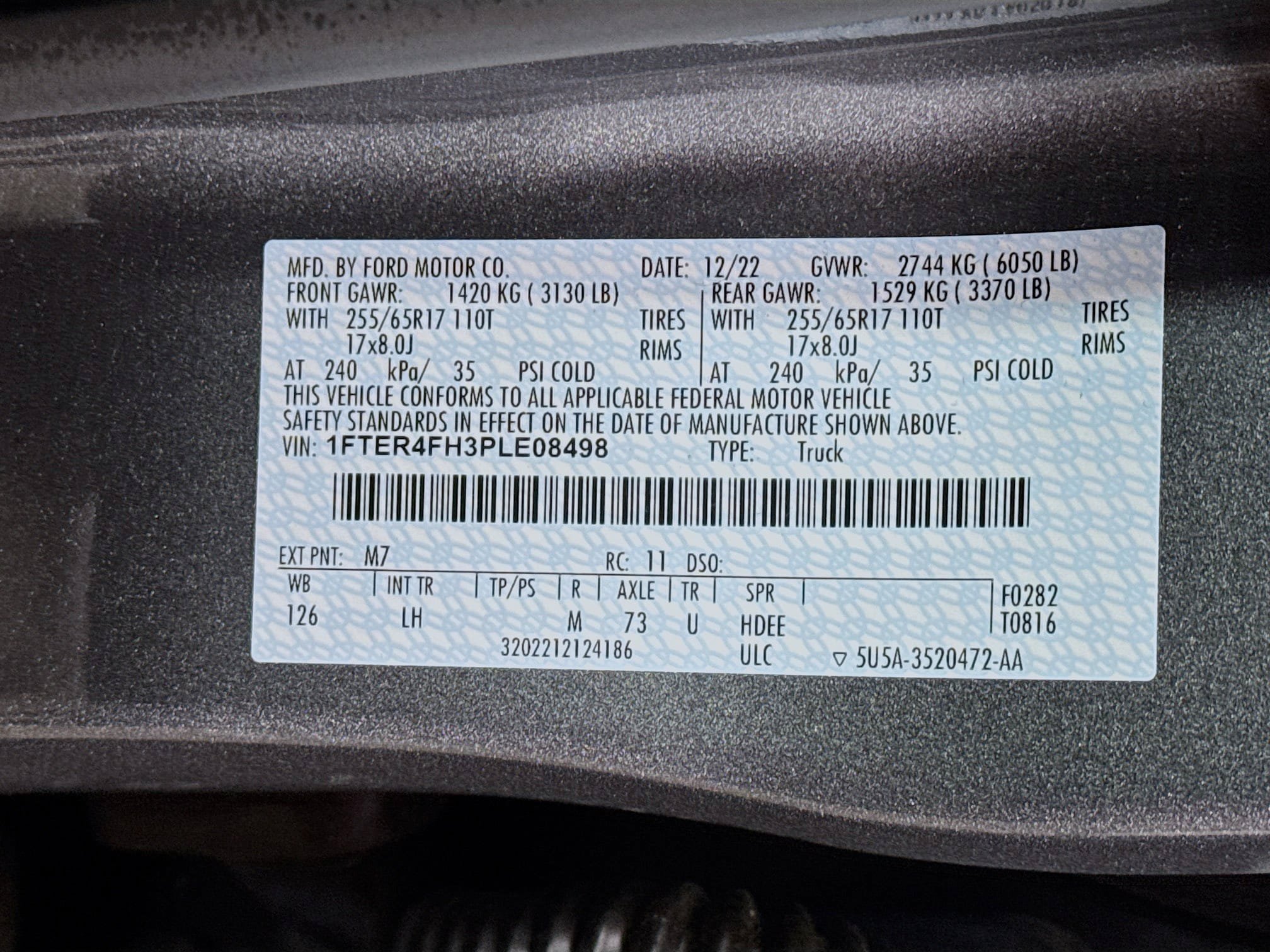 Used 2023 Ford Ranger XLT w/ Equipment Group 301A Mid AWD/4WD image 25
