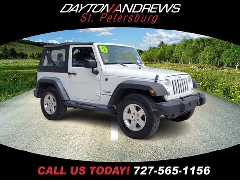 Certified 2018 Jeep Wrangler Sport image 1