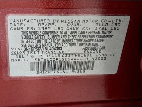 Used 2022 Nissan Kicks SV image 29